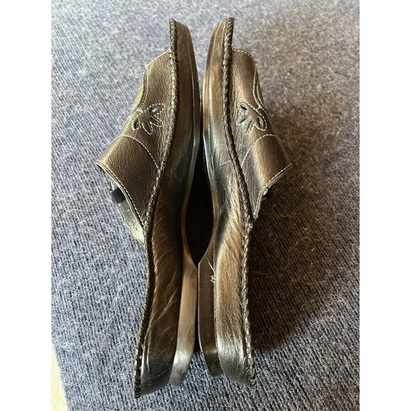 Clarks Black Sandals Comfortable Stylish Design - Picture 7 of 10